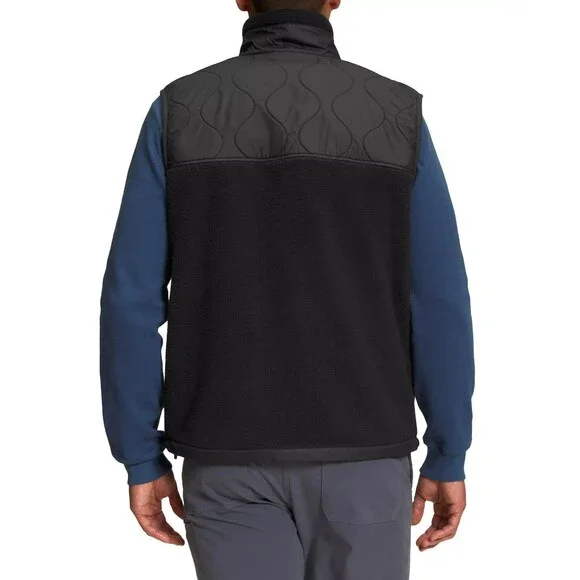 The North Face Royal Arch Men's Size Large Black Quilted Vest New - Picture 3 of 5